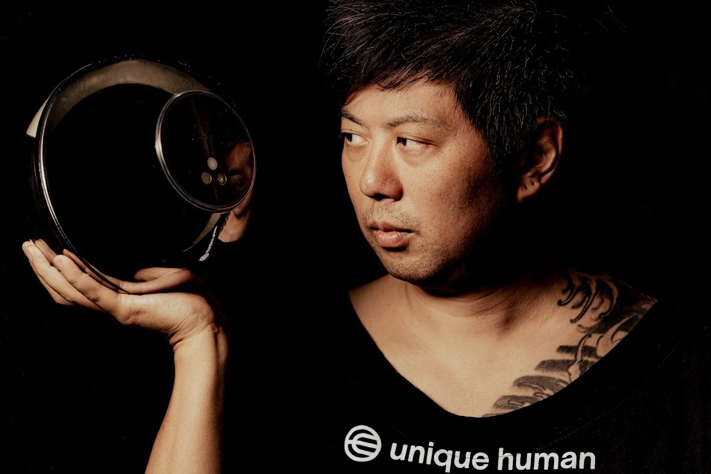 Retrato de Juliano Kimura — unique human